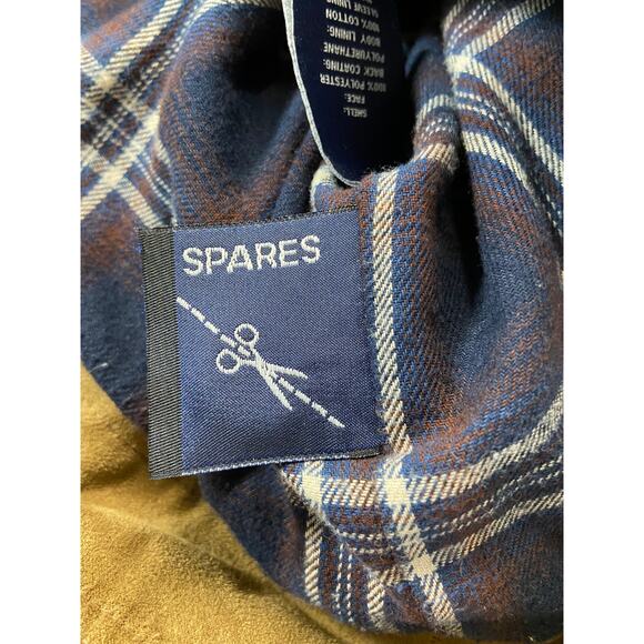 Round Tree & York Jacket Coat Faux Leather L Men's Zip Up Flannel Lined - Picture 7 of 11